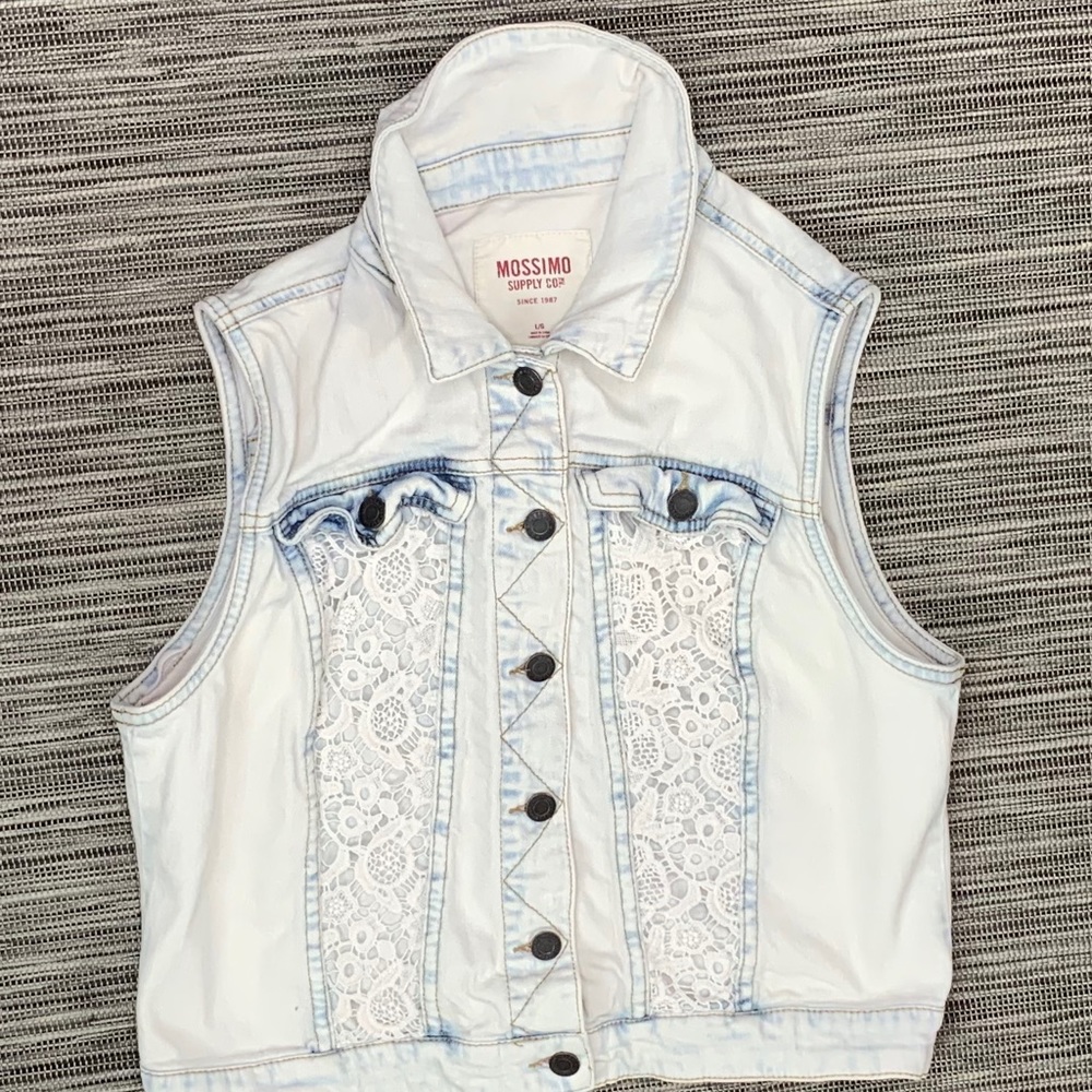 Denim vest